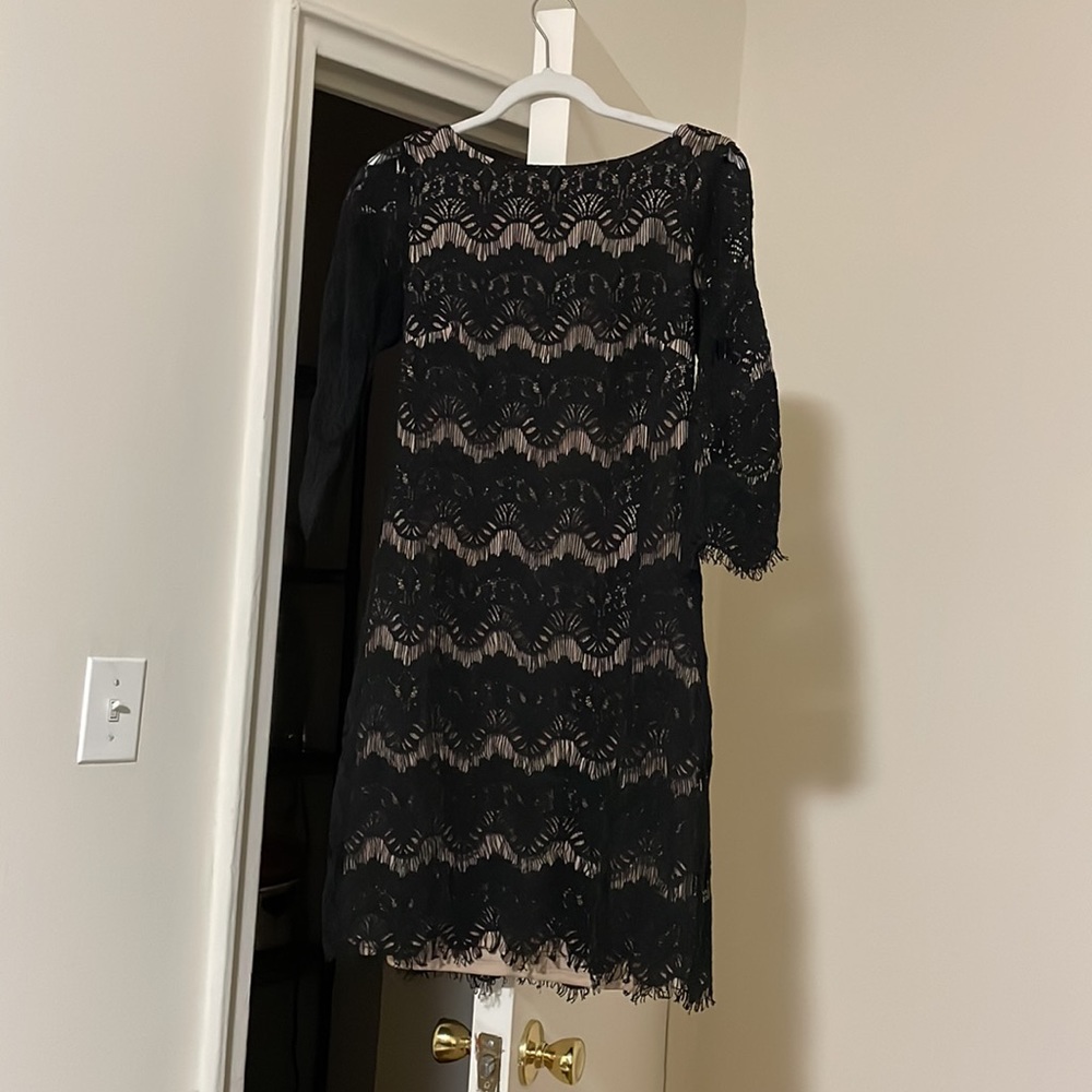 STUNNING worn once Eliza J lace dress